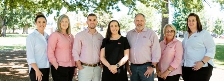 Elders insurance team members at Elders Insurance Canberra office